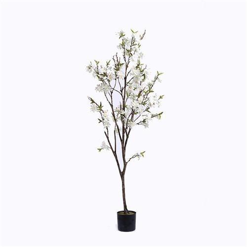 Apple Silk Floral Trees , Realistic Artificial Flowers Easy Care No Falling