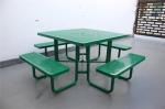 2040mm Length Outdoor Table Benches Weather Resistant Anti Rust