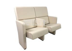 Quality School PU Foldable Padded Church Chairs With Aluminium Stand wholesale