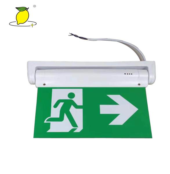 Green products led exit signs emergency lighting emergency led light rechargeabl