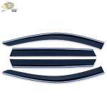 ROHS Car Window Visor Black / Smoke Auto Accessories For BMW X1 2019