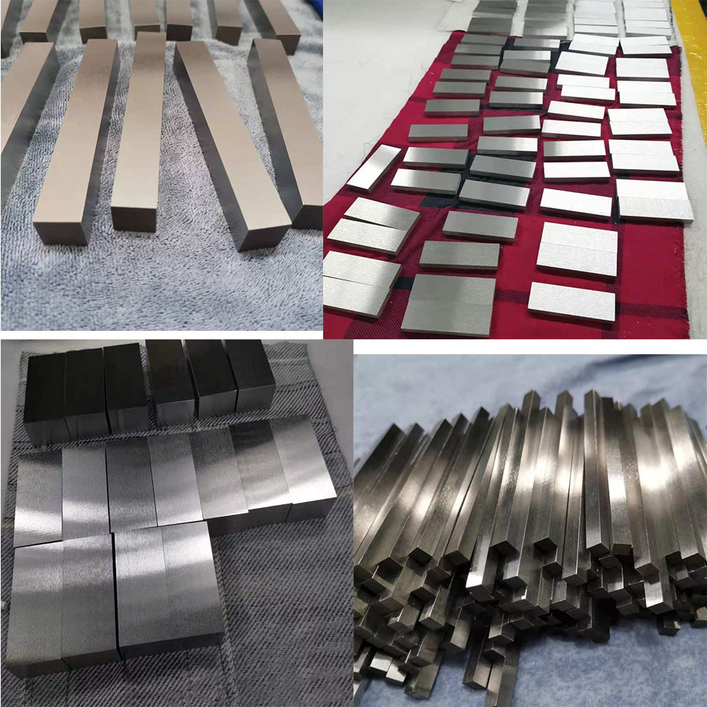 99.95% High Purity Tungsten Square Bar Polished 3mm Width