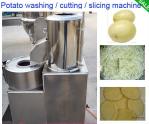 High Effective Small Potato Chips Making Machine / Electric Potato Chip Cutter
