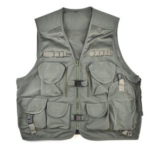 Quality Comfortable Lightweight Fishing Vest Multi Pocket Fishing Vest wholesale