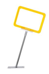 Quality Metal Base Pop Tabletop Sign Holder Clip In Supermarke , A3 A4 Frame wholesale