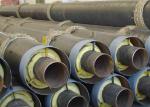 Low Dust stonewool Pipe Insulation , Mineral Wool Thermal Insulation Pipe