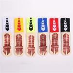 Custom Embroidery Logo Cotton Sports Soccer Socks for Men Support Grip Football