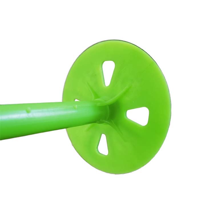 37mm Plastic Insulation Anchors Insulation Fixing Pins With Screw Slow Vibration