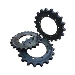 Quality Double Chain Excavator Track Sprocket Chassis Spare Parts Custom wholesale