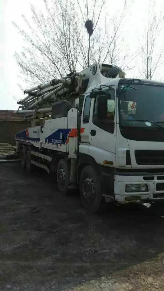 Used Heavy Equipment 2013 Zoomlion 52m Used Concrete Pump Truck