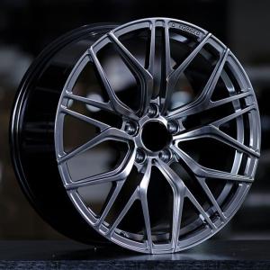 Quality FORGED Concave T6061 Gun ash 5x108 5x112 5x114.3 5x120 piece car alloy wheels 18 19 20 21 22inch suppliers wheels wholesale