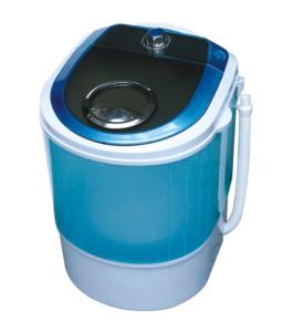 Quality Blue Portable Quiet Single Tub Washing Machine With Dryer 2.8 Kg Transparent Plastic Cover wholesale