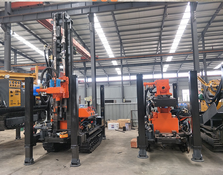 Multifunction Portable 300m Hydraulic Crawler Drilling Machine