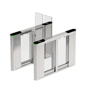 Quality Temperated Glass Full Height SUS316 Stainless Steel Swing Gate wholesale