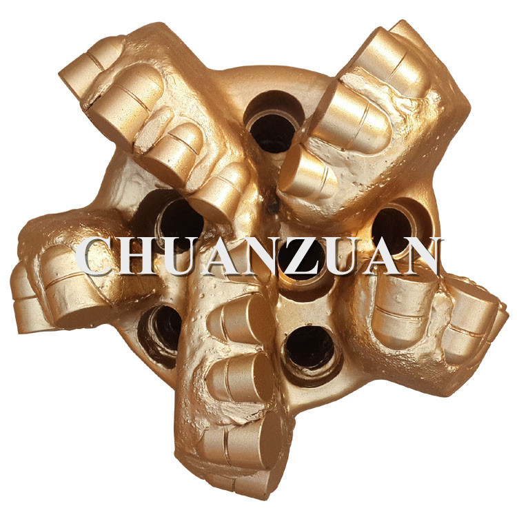 Steel Body PDC Rock Bit 8 1/2 Inch / 16MM Cutters Hard Rock Cone Drill Bit