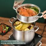 Hot Sale Stainless Steel 18/8 Drum Soup Pot Cooking Pot Soup & Stock Pots With