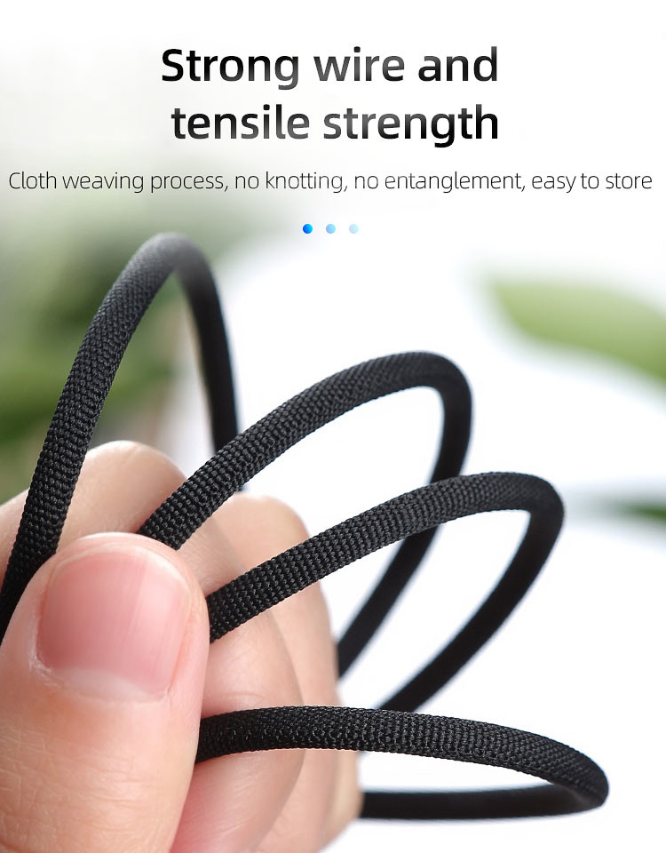 Wholesale Nylon Type C To USB 2.0 Type C Cable 90 Degree Angle USB C Cable Fast Charge Cable Data Cable
