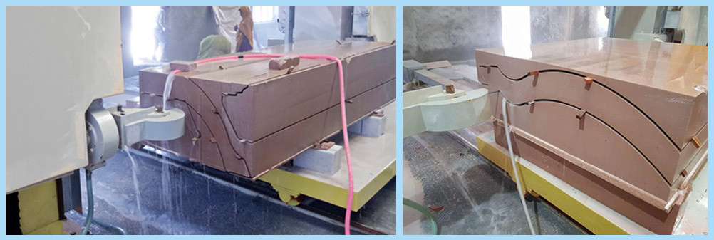 Wire Saw Machine For Stone Profiling