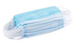 Earloop Medical Disposable Masks 3 Layer Fiber Fabric Construction