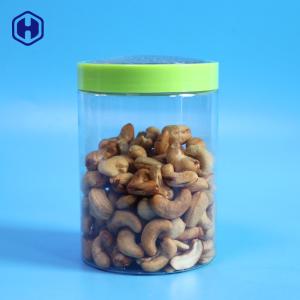 Quality 500ml 16.9oz EOE Lid PET Round Plastic Jar wholesale