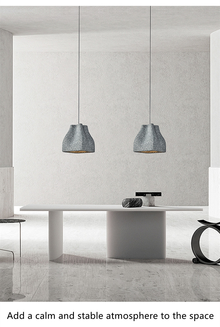 Japanese Style Wabi-sabi LED Restaurant Pendant Lamp Lustre Bedroom Model Room Chandelier (WH-VP-176）