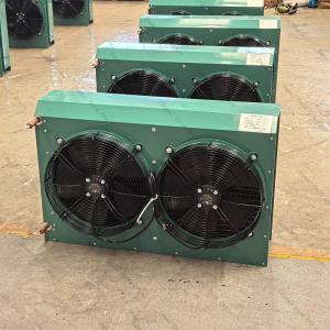 Quality H 2-4 Fans Air Cooler Condenser With Smooth Copper Tube Material wholesale