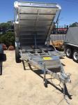 5 Stage Ram 5 Ton 10x5 Galvanised Tandem Tipper Trailers 3200KG