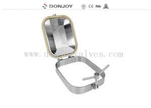 Quality Sanitary Outward Opening Square Manhole Cover Ss304 Materials wholesale
