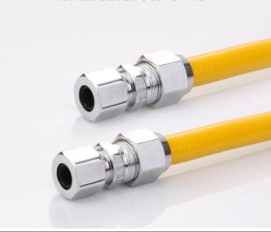 Quality Thickening PVC Soft Natural Gas Hose Fireproof 1500mm Length wholesale