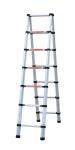 Anti Slip 4m Aluminium Telescopic Ladder
