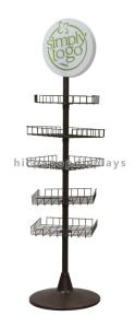 Mobile Phone Accessories Display Stand Rotating Retail Display Units