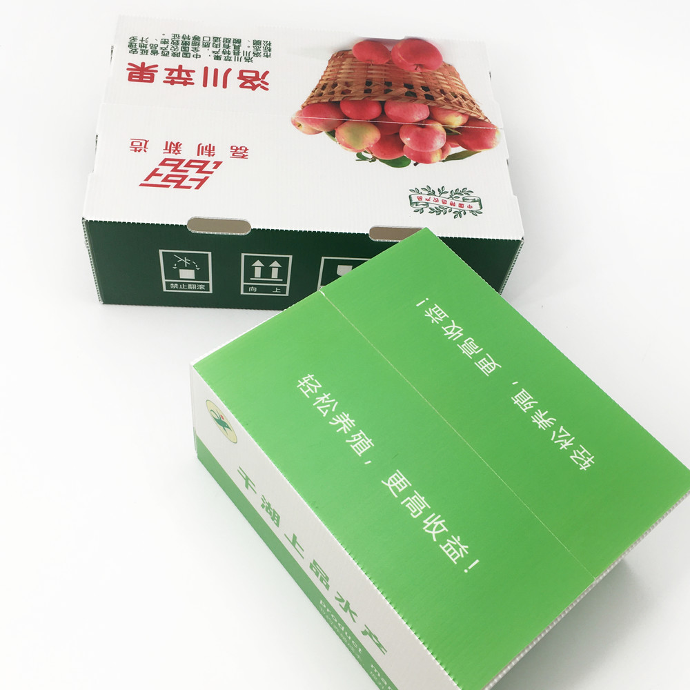 Waterproof Peach Fruit Packing Carton Retain Freshness Food Shortage