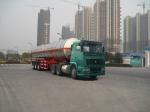 3x13T BPW Axle Stainless Steel Liquefied Gas Tanker Truck 10,435 US Gallon
