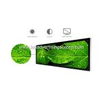 Stretched Bar LCD Display Digital Shelf Edge Bus Advertising Screen 24 Inch
