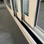 Partition Aluminium Sliding Glass Doors CE Customized Glass Aluminium Framed