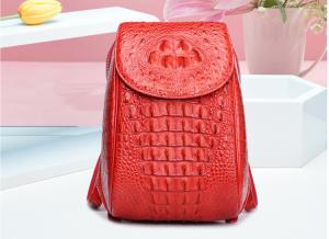 Quality New 2019 crocodile skin bag backpack for ladies wholesale