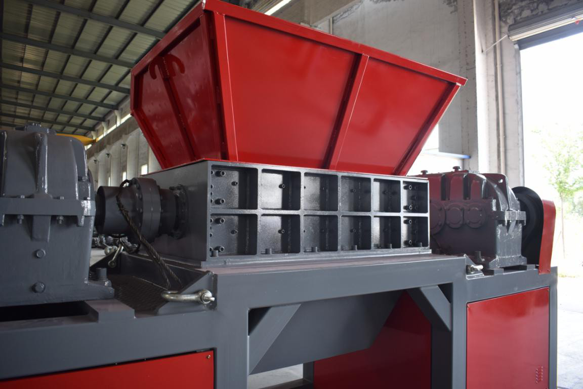 Copper Wire Shredder / Scrap Copper Wire Shredder SMALL METAL SHREDDER Double Shaft Shredder