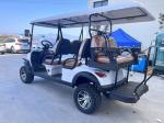 Off Road Electric Golf Cart 8 Seats for Green or Course Maximum Travel Speed
