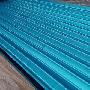 Quality GL Blue Prepainted Galvalume Steel Coils Anti Finger Print wholesale