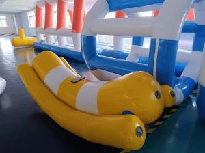 Quality Yellow Banana Inflatable Toys for Outdoor Indoor Water Park Plaground wholesale