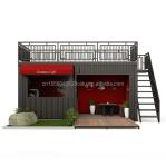 Luxury Shipping Container Bar 20FT Container Coffee Shop and Restaurant with