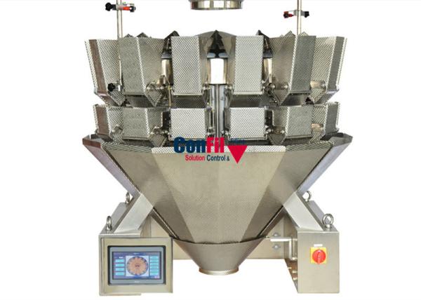 14 Head Rotary Vacuum Packaging Machine For MeatBall Frozen Food Packaging