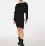 Graphic Crewneck Sweatshirt Cotton Plain Oversized Graphic Sweatshirt For Women