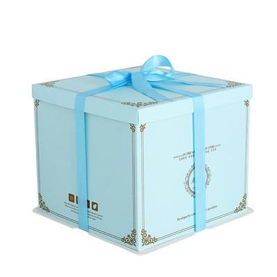 Cheap 6'' 8'' 10'' 12'' Kraft Paper Birthday Cake Packaging for sale