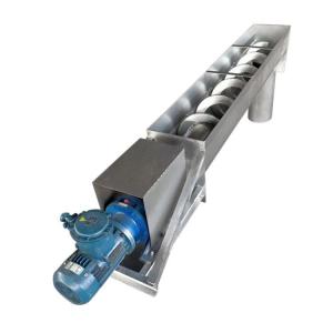 Quality High Temperature Shaftless Tubular Screw Conveyor Machine Stainless Steel wholesale