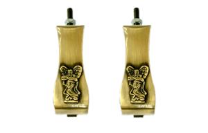 Quality Antique copper color funeral accessories coffin fittings metal hinge D040 wholesale