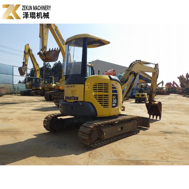 Mini-Sized Used Komatsu PC35 Excavator 3ton Operating Weight 3700 KG Machine Weight