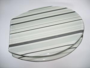 Quality stripe trimmer poly resin toilet seat,17'18'19'Uropean standard,USA stardard,trimmer wholesale