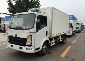Quality Vegetables / Fruits Refrigerated Delivery Truck 4X2 8 Tons with 140 HP Engine wholesale