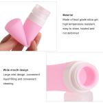 Odorless 38ml 60ml 80ml Silicone Travel Shampoo Bottles